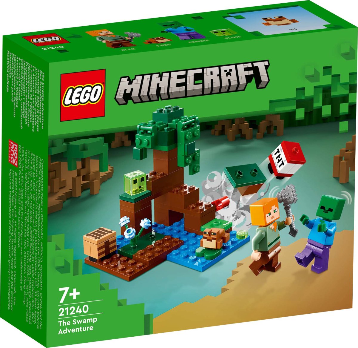 LEGO Minecraft 21240 Das Sumpfabenteuer, 7,95 €