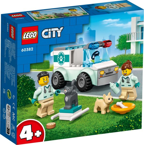 LEGO&reg; City 60382 Tierrettungswagen