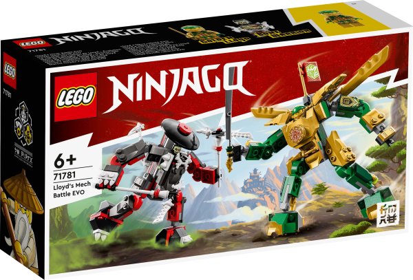 LEGO Ninjago 71781 Lloyds Mech-Duell EVO