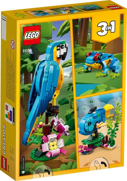 LEGO Creator 31136 Exotischer Papagei