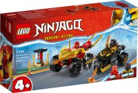 LEGO Ninjago 71789 Verfolgungsjagd mit Kais Flitzer und Ras Motorrad