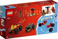 LEGO Ninjago 71789 Verfolgungsjagd mit Kais Flitzer und...