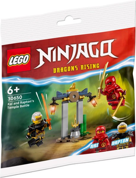 LEGO Ninjago 30650 Kais und Raptons Duell im Tempel