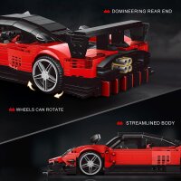 Mould King 10041 ZondaR Sports Car
