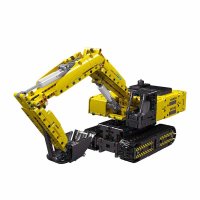 Mould King 15061 Mechanical Digger Yellow inkl....