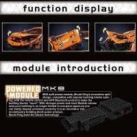 Mould King 13177 Italo Sportwagen inkl. RC/Fernsteuerung