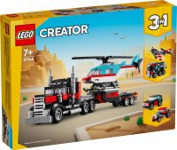LEGO Creator 31146 Tieflader mit Hubschrauber