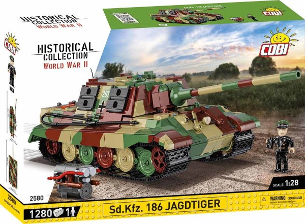 COBI Historical Collection 2580 Sd.Kfz. 186 - Jagdtiger
