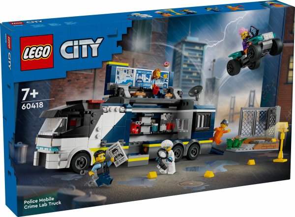 LEGO® City 60418 Polizeitruck mit Labor