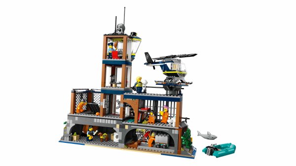 LEGO City 60419 Polizeistation auf der Gefangnisinsel 79 95