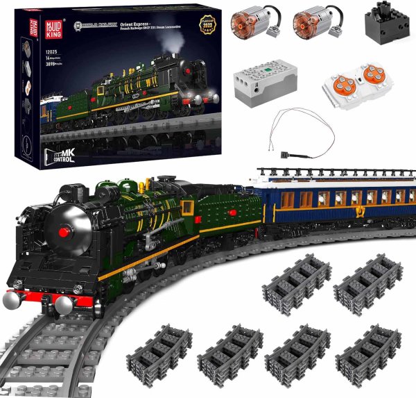 Mould King 12025 Orient Express SNCF 231 inkl. Motor & RC