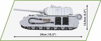 COBI 2559 Panzer VIII Maus Bausatz Historical Collection WW2