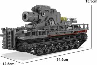 Mould King 20028 Karl Mortar Panzer
