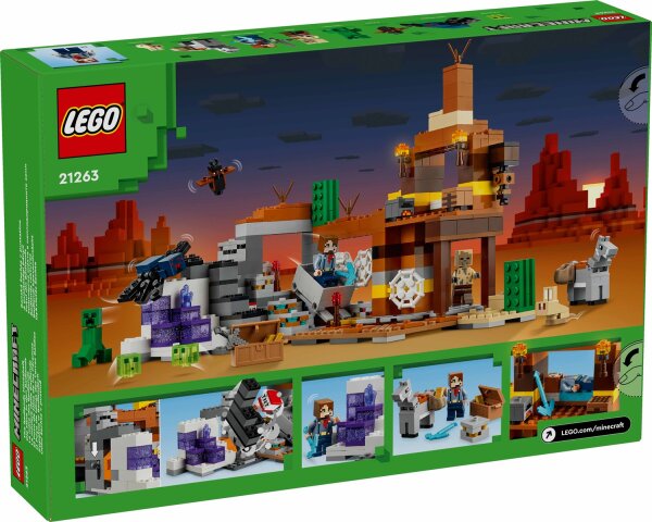 LEGO Minecraft 21263 Die Mine in den Badlands