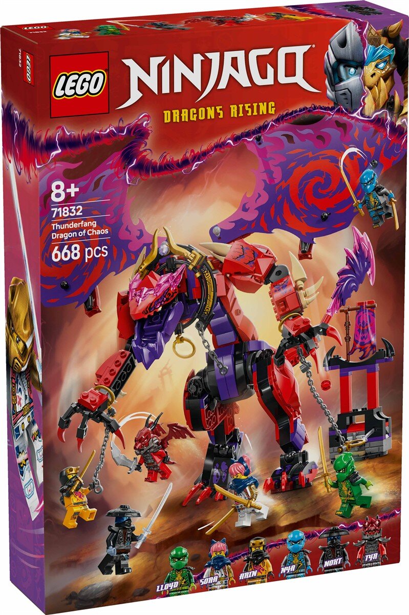 LEGO Ninjago 71832 Chaosdrache Donnerzahn, 59,99 €
