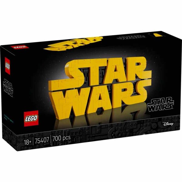 LEGO Star Wars 75407 Star Wars™ Logo aus LEGO Steinen