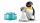 LEGO® DUPLO® 10442 Wildtier-Familien: Pinguine und Löwen