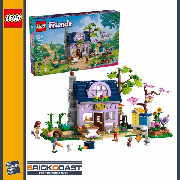 LEGO Friends 42669 Haus und Blumengarten der Imker