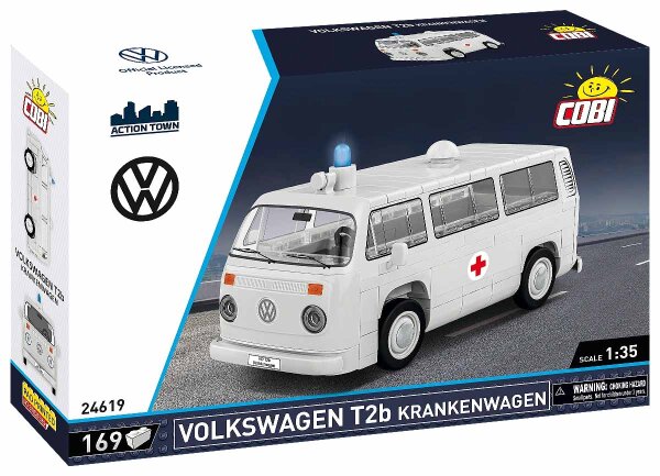 COBI 24619 Volkswagen T2b Krankenwagen