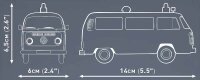 COBI 24619 Volkswagen T2b Krankenwagen