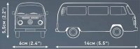 COBI 24621 Volkswagen T2b Bus