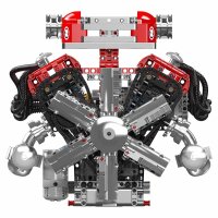 Mould King 10169 V12 Engine
