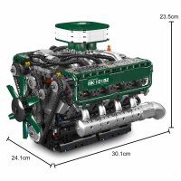 Mould King 10182 Tank Engine