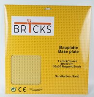BR1CKS Bauplatte Sand 50x50