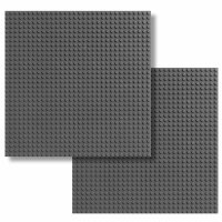 BR1CKS Bauplatte Dark Stone Grey 32x32 2er