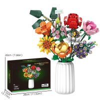 BR1CKS Sommer Blumen Bouquet