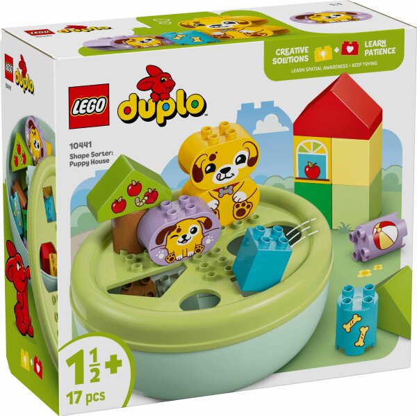 LEGO® DUPLO® 10441 Formsortierer: Welpenhaus