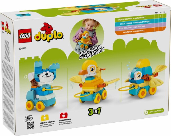 LEGO® DUPLO® 10448 Tiere auf Rädern 3-in-1-Set
