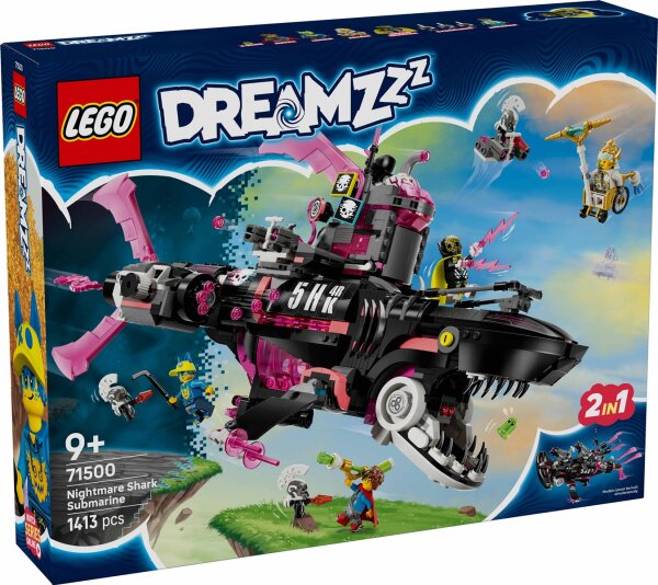 LEGO® DREAMZzz 71500 Albtraumhai-U-Boot