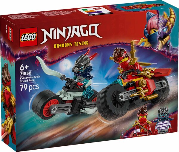 LEGO® Ninjago 71838 Kais Motorradrennen
