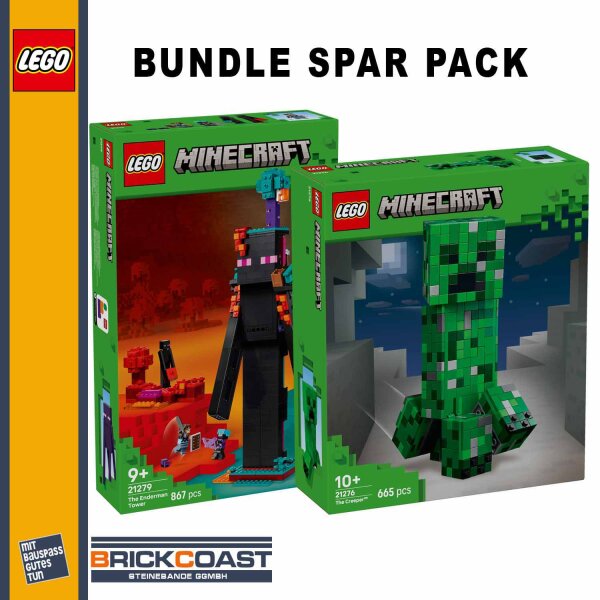 LEGO Bundle Minecraft 21276 & 21279