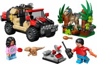 LEGO Jurassic World 76972 Raptor: Verfolgungsjagd mit dem Geländewagen