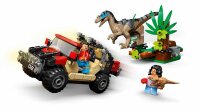 LEGO Jurassic World 76972 Raptor: Verfolgungsjagd mit dem Geländewagen