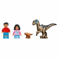 LEGO Jurassic World 76972 Raptor: Verfolgungsjagd mit dem Geländewagen