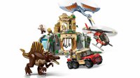LEGO Jurassic World 76976 Spinosaurier & Quetzalcoatlus: Hubschrauber-Einsatz
