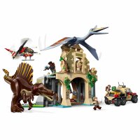 LEGO Jurassic World 76976 Spinosaurier & Quetzalcoatlus: Hubschrauber-Einsatz