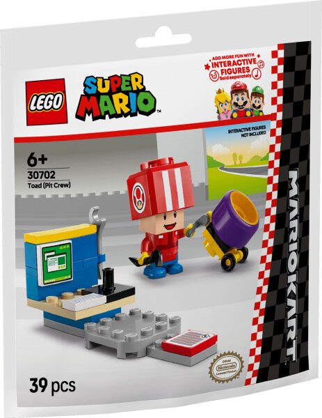 LEGO® Super Mario 30702 Mario Kart™ – Toad Polybag