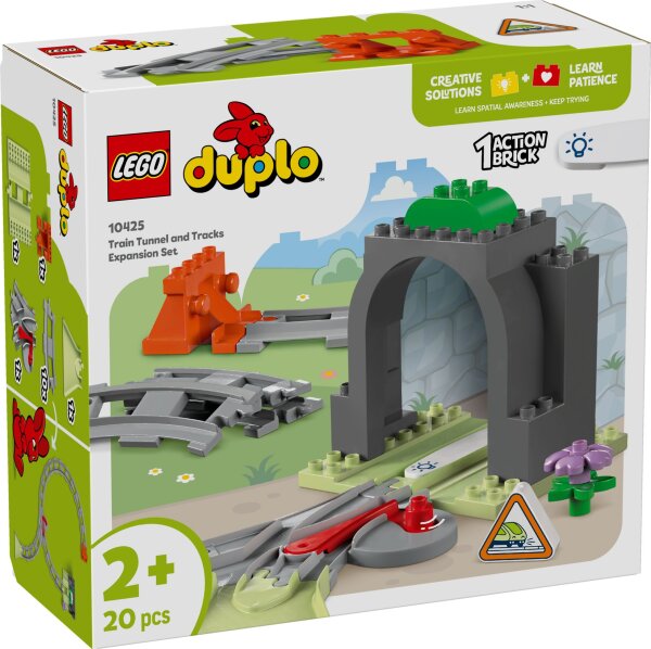 DUPLO® 10425 Eisenbahntunnel und Schienen – Erweiterungsset