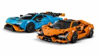 LEGO Speed Champions 77238 Lamborghini Revuelto und Huracán STO