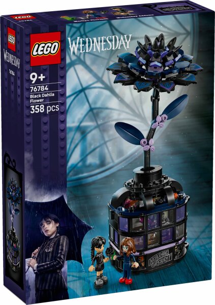 LEGO Wednesday 76784 Schwarze Dahlie