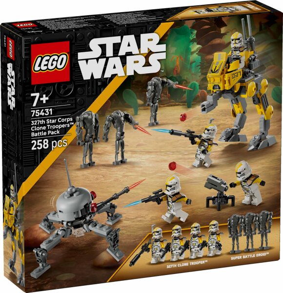 LEGO Star Wars 75431 Klonsoldaten des 327. Sternenkorps Battle Pack