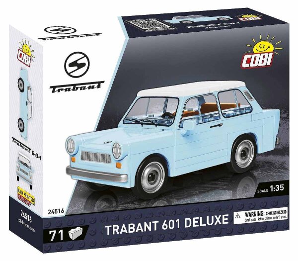 COBI Trabant 601 | Modello In Scala 1:12 | 1420 Mattoncini | Auto In Blocchi Da Collezione - 5