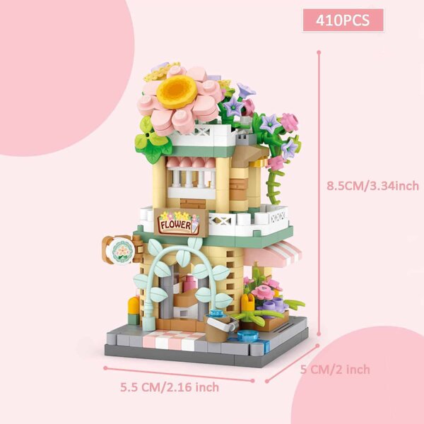 LOZ MINI BRICKS 8816 Blumenladen