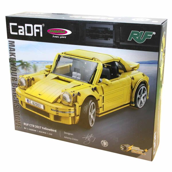 CaDA C62003W RUF CTR 2017 Yellowbird 1:12
