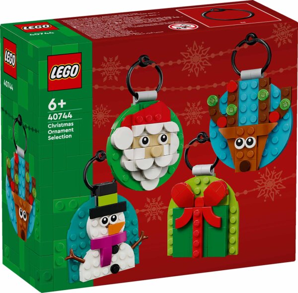 LEGO 40744 Verschiedene Christbaumanhänger