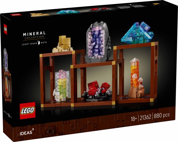 LEGO 21362 Mineraliensammlung